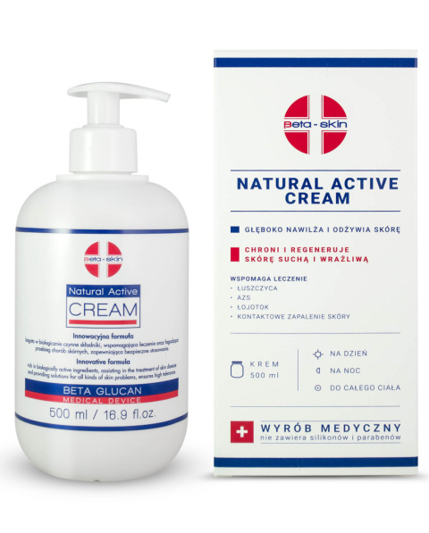 Beta Skin - Natural Active Cream (NAC) 500ml Beta Skin - Natural Active Cream (NAC) 500ml